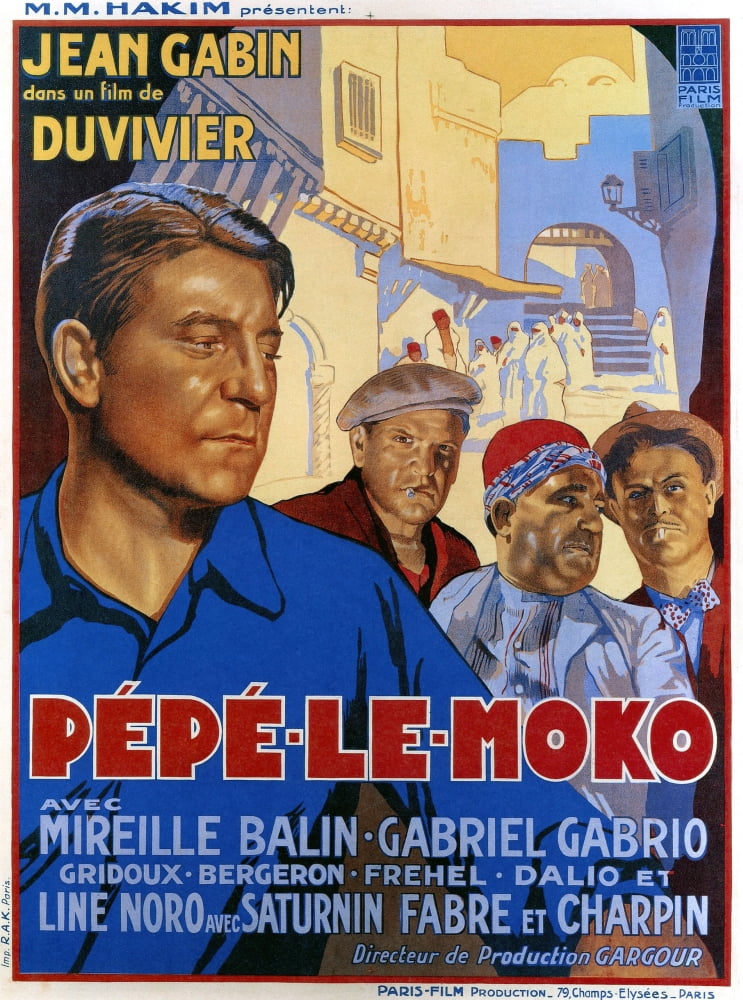 Pepe Le Moko Canvas Art - (24 x 36)