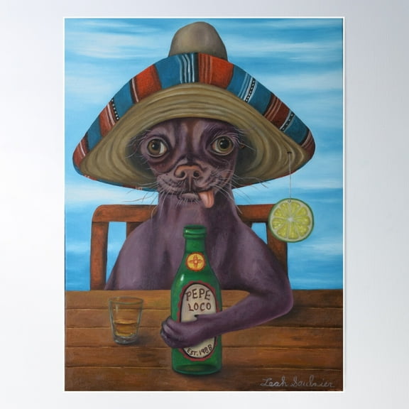 Pepe Loco Poster, 16x24 UNFRAMED