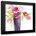 thumbnail image 1 of Pepe, Susan 20x20 Black Modern Framed Museum Art Print Titled - Bold Flowers I, 1 of 5
