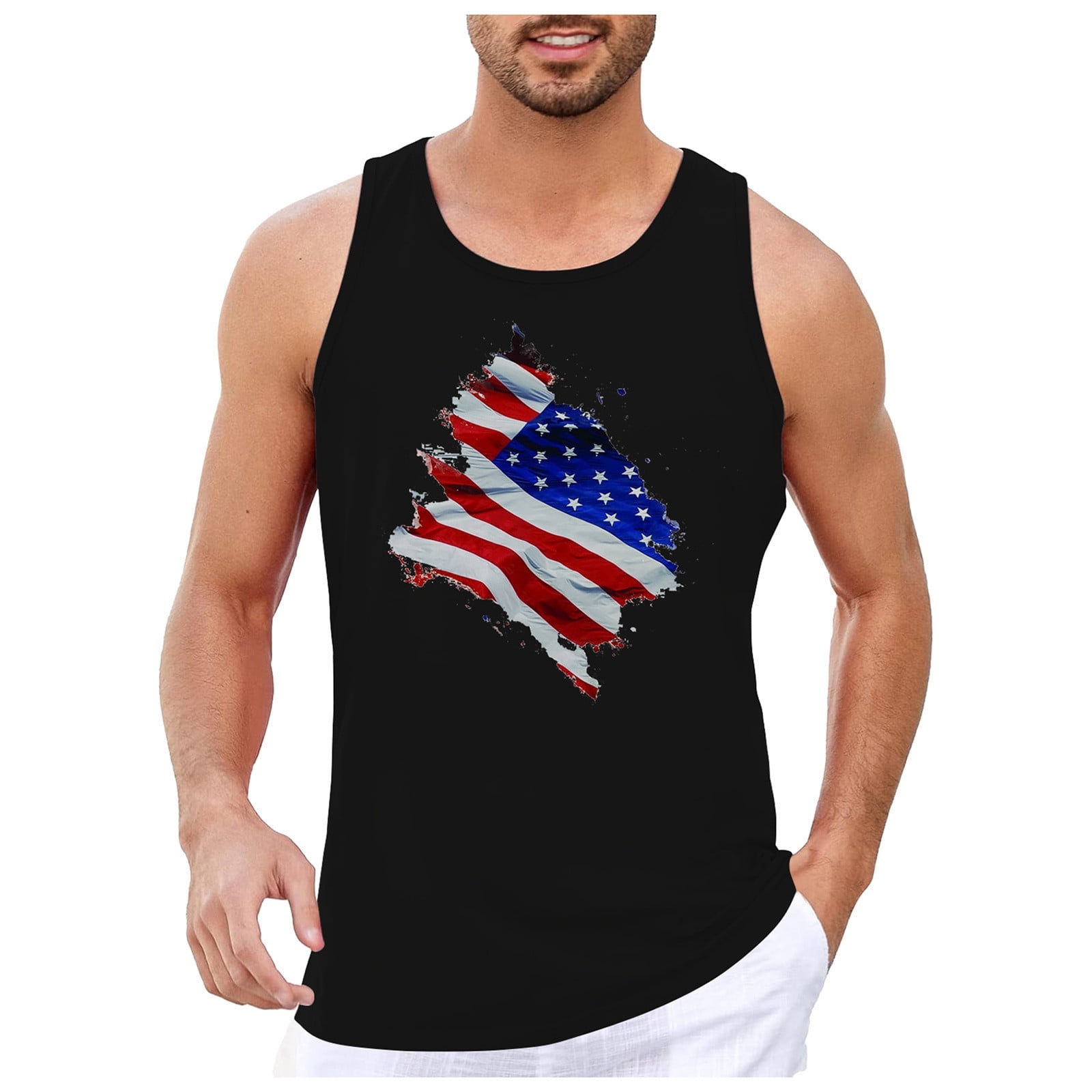 Pepeey Mens Fashion Tank Tops Mens Beach Tank Tops Funny Tank Tops Men