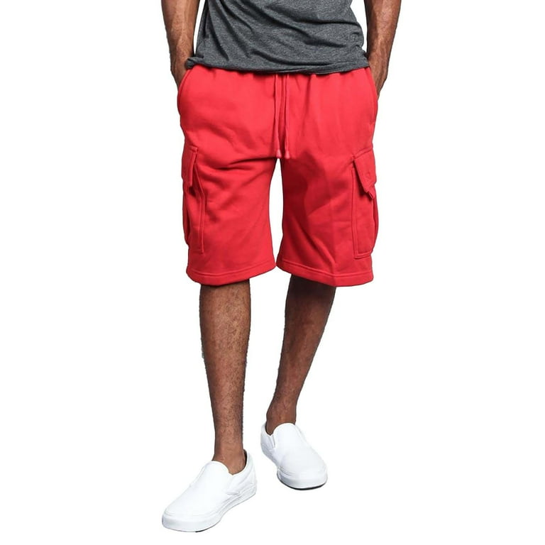 Pepeey Mens Shorts 10 Inch Inseam Blue Cargo Shorts Men Work Pants Cargo for Mens Cargo Shorts 6 Inch Inseam Shorts with Elastic Waist Light Weight Shorts Khaki Shorts for Men Cargo