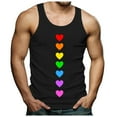 Pepeey Mens Sleeveless Undershirts Mens Ribbed Tank Top Sleeveless