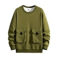 Pepeey Pullover Sweaters for Men Hoodie for Mens Big and Tall Fall