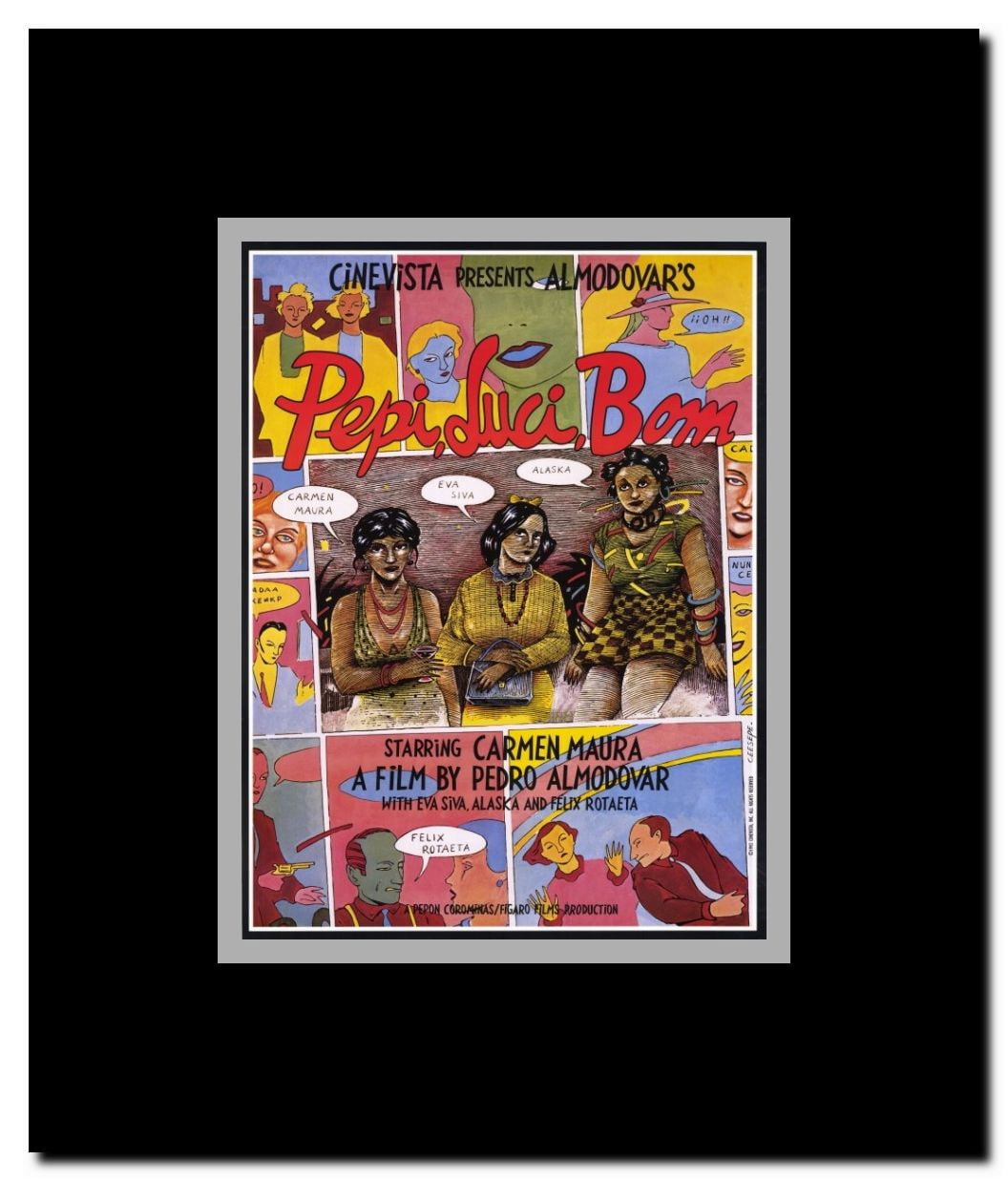 Pepi Luci Bom Framed Movie Poster