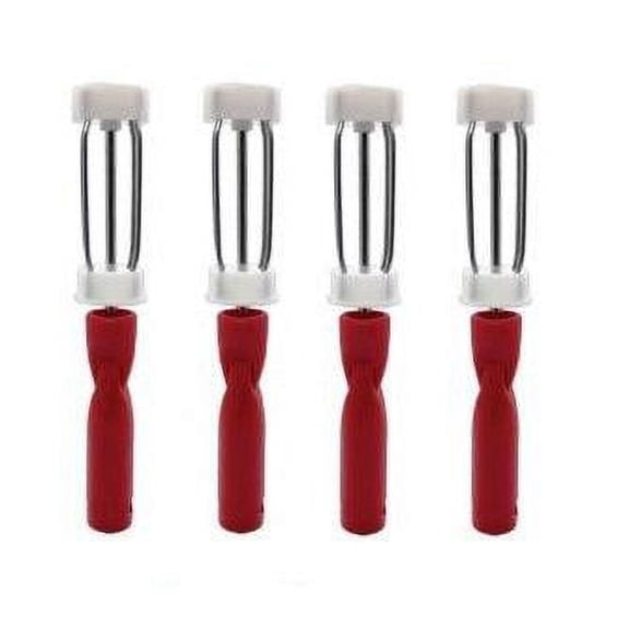 Pepin Replacement Plastic Handle With Metal Roller - Pack of 4