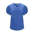 thumbnail image 1 of Pepino Uniforms Hidden Zipper V-Neck Scrub Top, 1 of 11