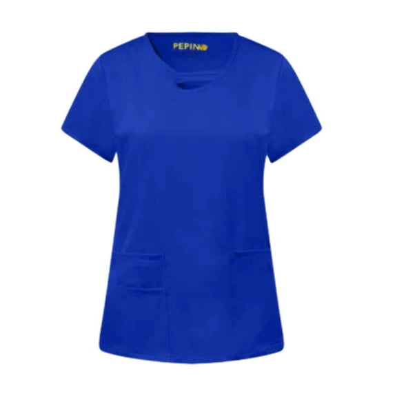 Pepino Uniforms Keyhole Neck Scrub Top