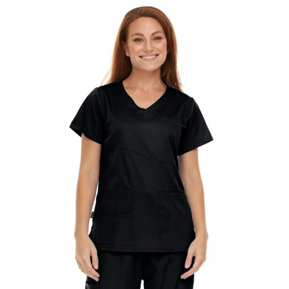 Pepino Uniforms Mock Neck Scrub Top