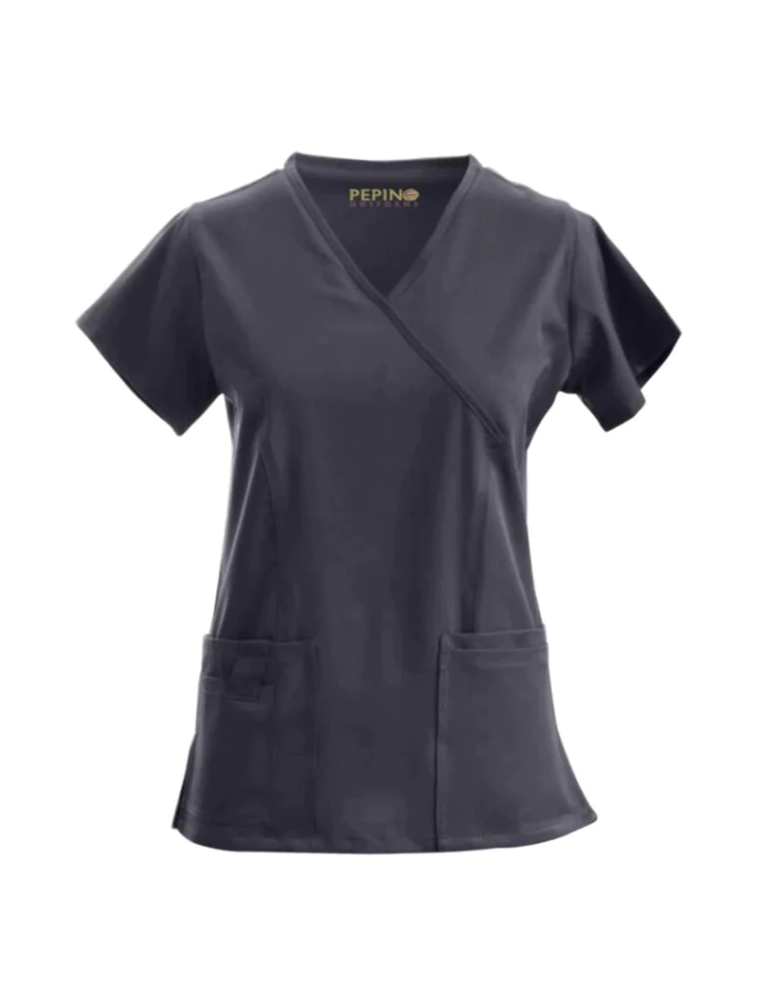 Pepino Uniforms Mock Neck Scrub Top - Walmart.com