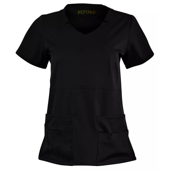 Pepino Uniforms Notch Neck Scrub Top
