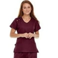 thumbnail image 1 of Pepino Uniforms Snaps V-Neck Scrub Top, 1 of 5