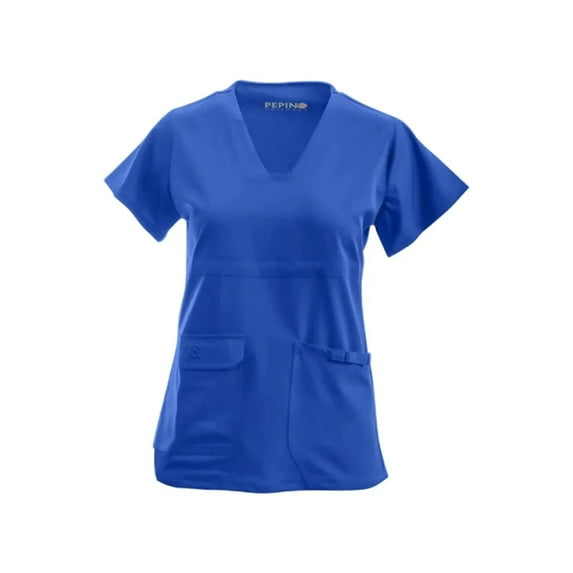 Pepino Uniforms Y-Neck Scrub Top