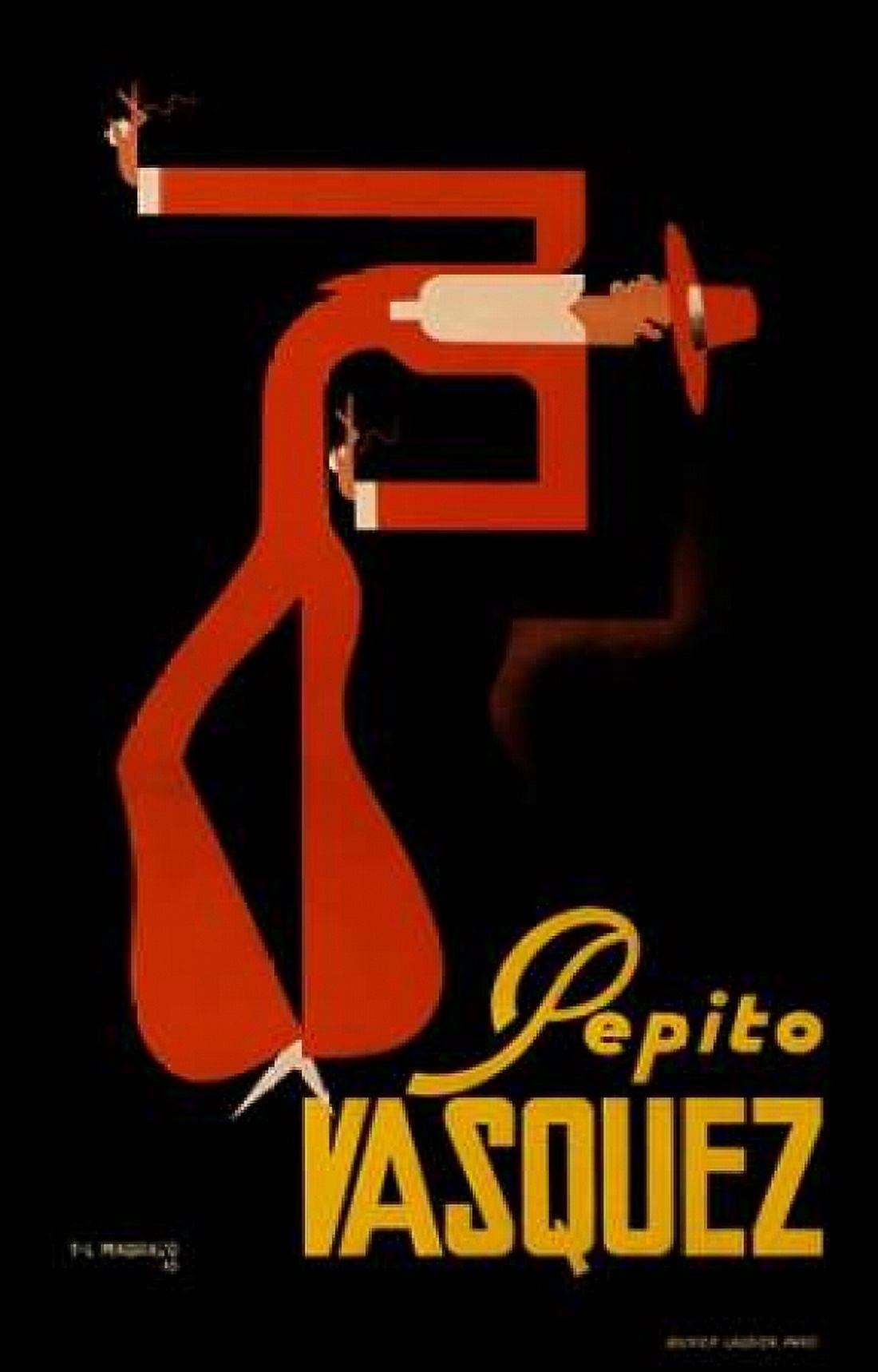 Pepito Vasquez Canvas Art - Tito Livio De Madrazo (24 x 36)