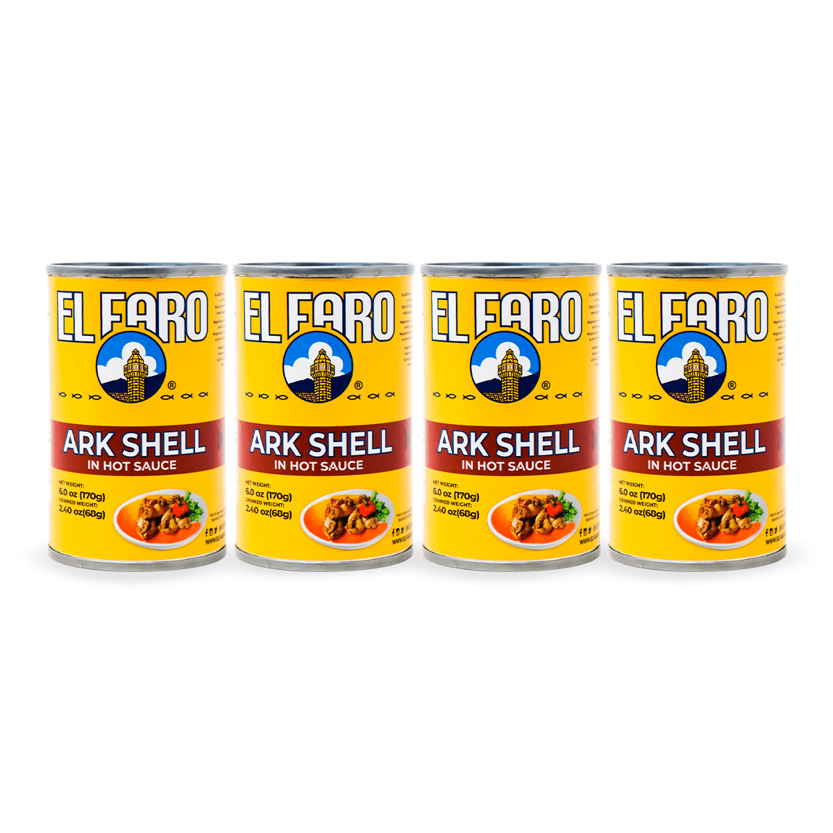Pepitonas in hot sauce 5.99 Oz / 23.96 Oz total 4pack - El Faro