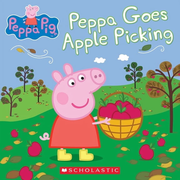 Peppa Goes Apple Picking, (Paperback)