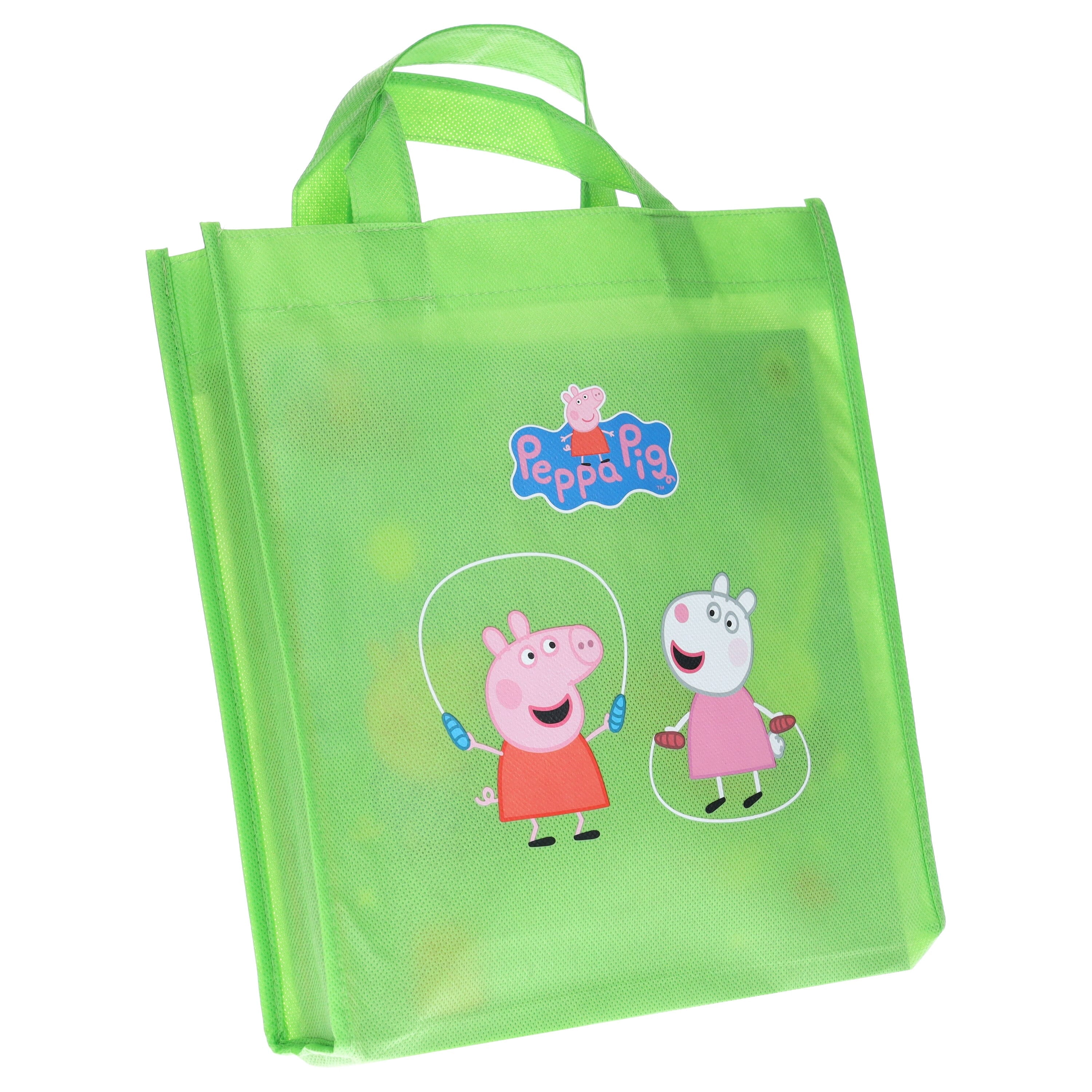 Peppa Pig Collection 10 Books Set in a Lime Bag with an Audio CD - Ages ...