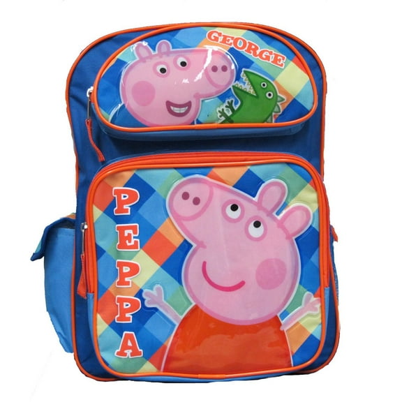 Peppa Pig 16" Backpack -GEORGE