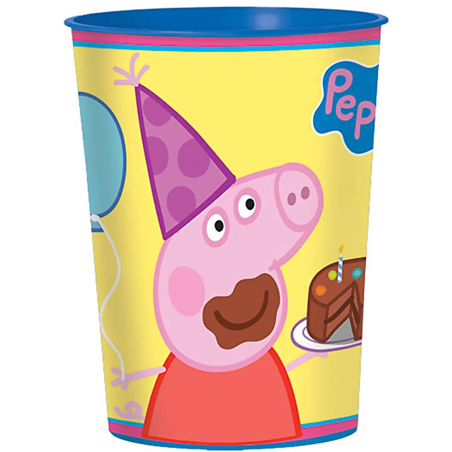 Peppa Pig Lot of 12 16oz Party Plastic Cup ~Party Favor Supplies