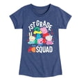 thumbnail image 1 of Peppa Pig - 1St Grade Squad - Girls Toddler And Youth Fitted Short Sleeve Tee, 1 of 5
