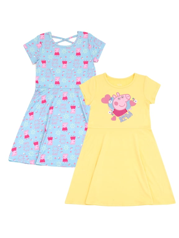 2 Pack Skater Dresses Toddler to Big Kid