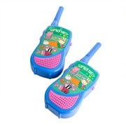Peppa Pig 2 Piece Walkie Talkie Set with Built-in Flashlight - Blue