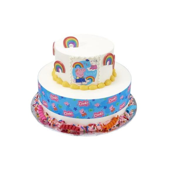 Peppa Pig 2 Tier Cake