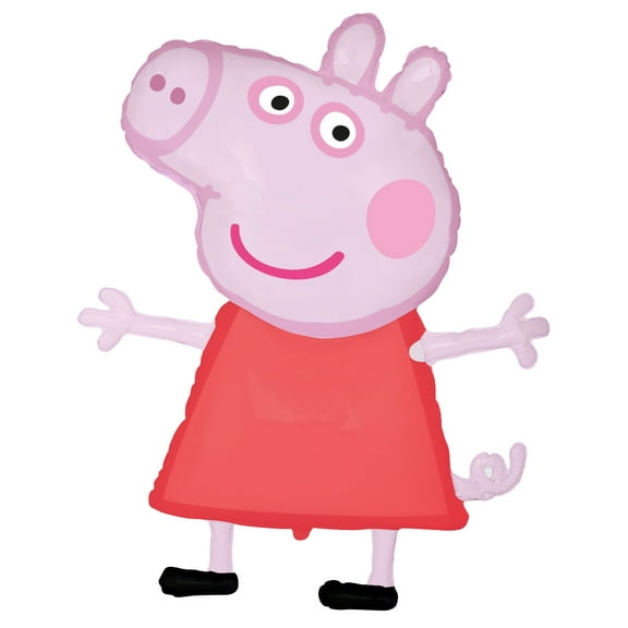 Peppa Pig 37 Inch Character Foil Mylar Birthday Party Balloon