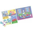 thumbnail image 1 of Peppa Pig, 5 Wood Puzzles Jigsaw Bundle with Tray, for Kids Ages 4 and up, 1 of 6