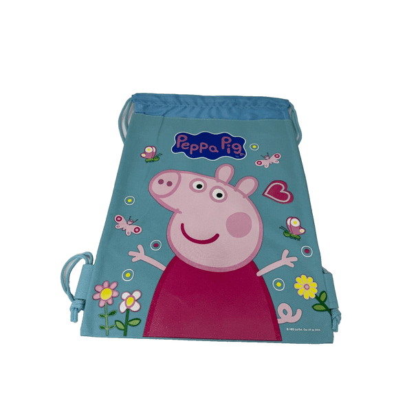 Peppa Pig Age Over 3 Women's Drawstring Backpack, Blue