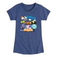 thumbnail image 1 of Peppa Pig - Always On The Go - Toddler Girls Fitted Short Sleeve T-Shirt, 1 of 3