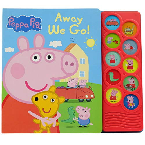 Pre-Owned Peppa Pig: Away We Go! Sound Book (Play-A-Sound) Paperback