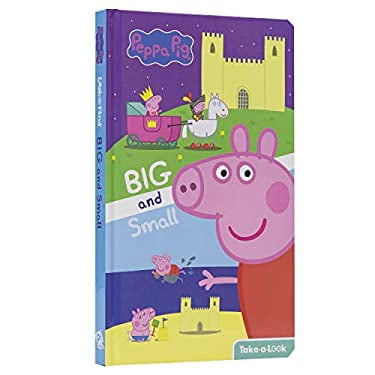 Pre-Owned Peppa Pig: Big and Small Take-A-Look Book 9781503752276 Used