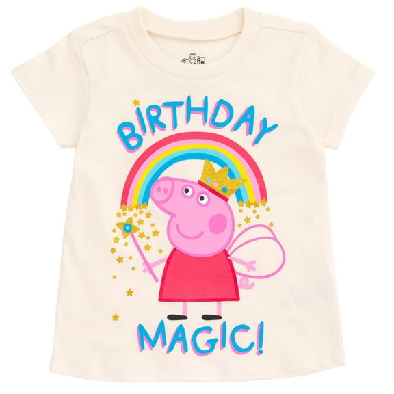 Peppa Pig Birthday T-Shirt Toddler to Little Kid