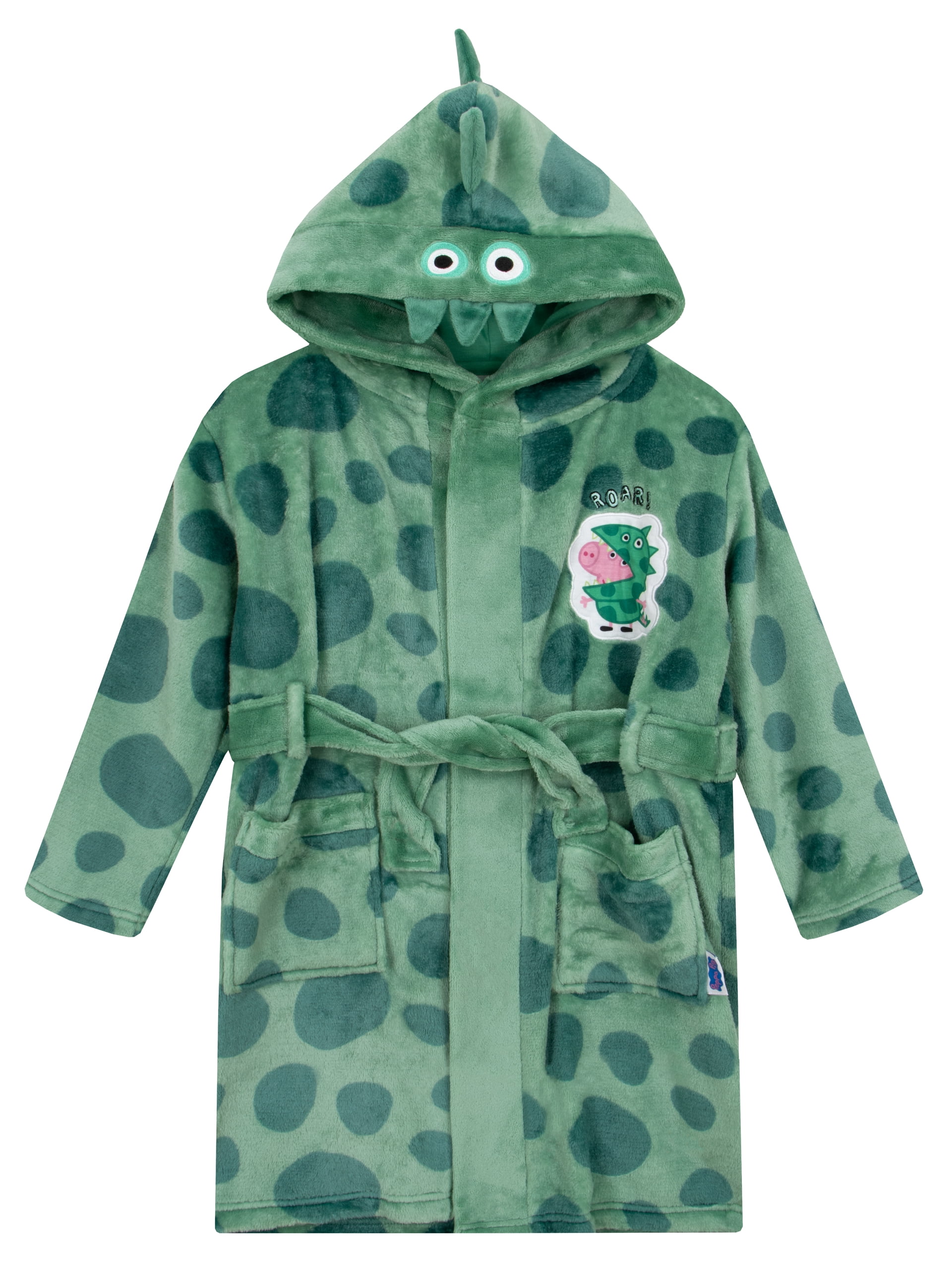 Combinaison De Pluie Enfant Peppa Pig – George Pig – Imperméable Avec Capuche – Taille Enfant