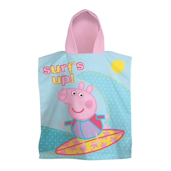 Peppa Pig Boys/Girls Fun Ocean Hooded Towel