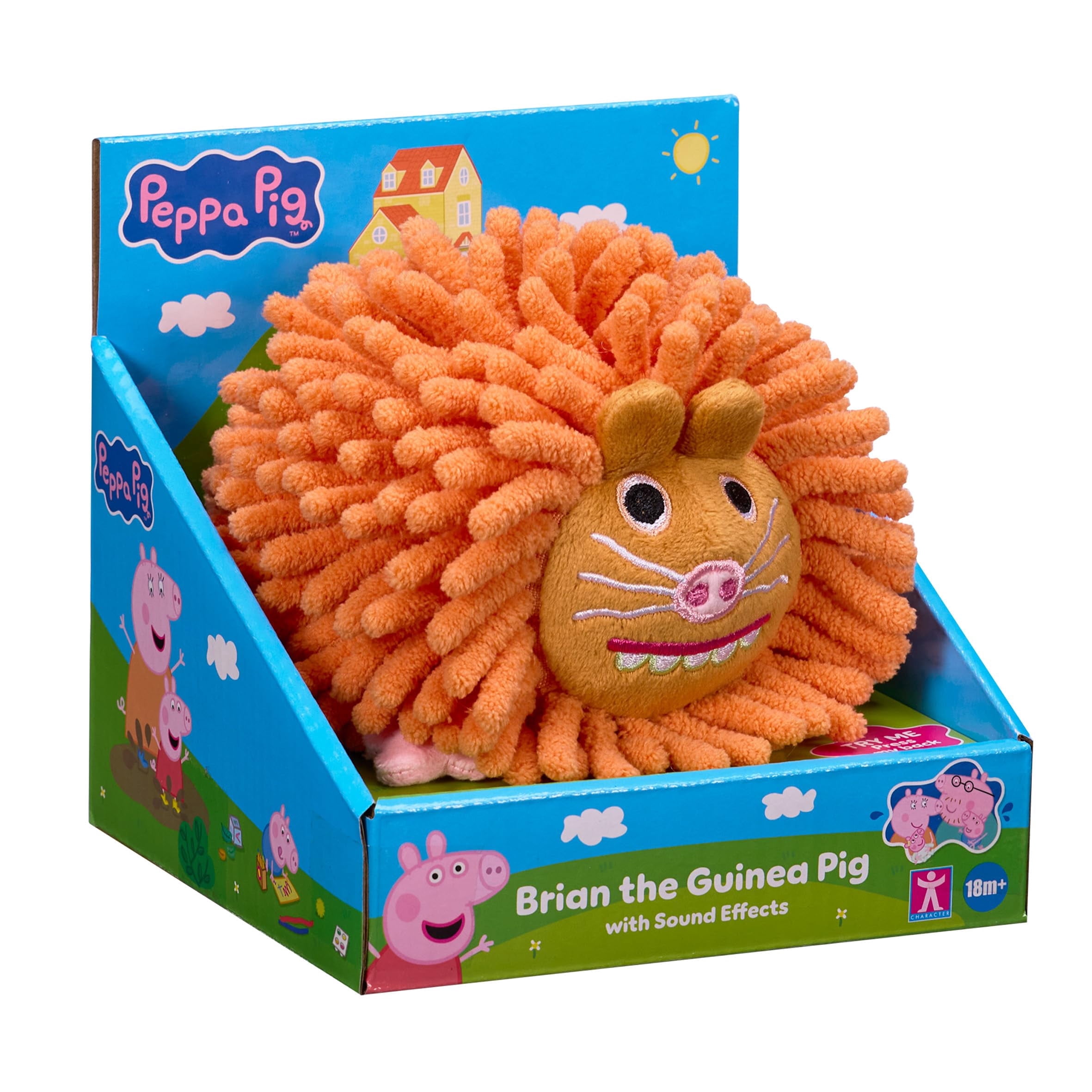 Peppa Pig Brian the Guinea Pig Soft Toy With Sound Effects