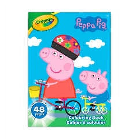 Peppa Pig Coloring Book - Color with Peppa Pig - Walmart.com