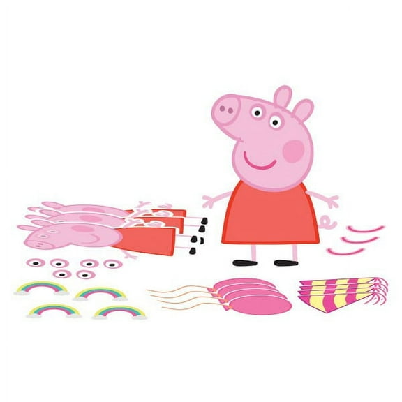 Peppa Pig 'Confetti Party' Craft Kit (makes 4)