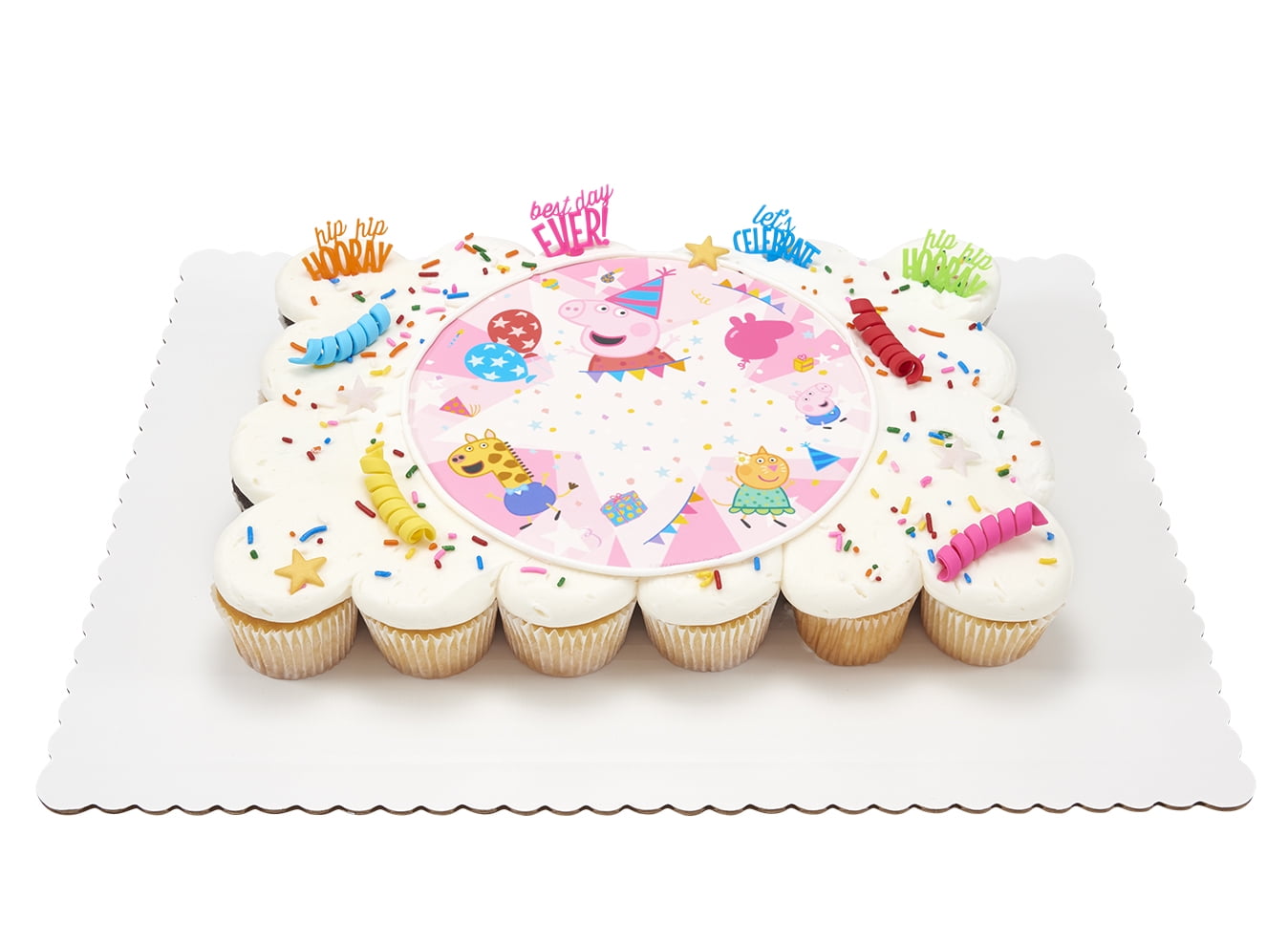 Peppa Pig​ Cupcake Cake