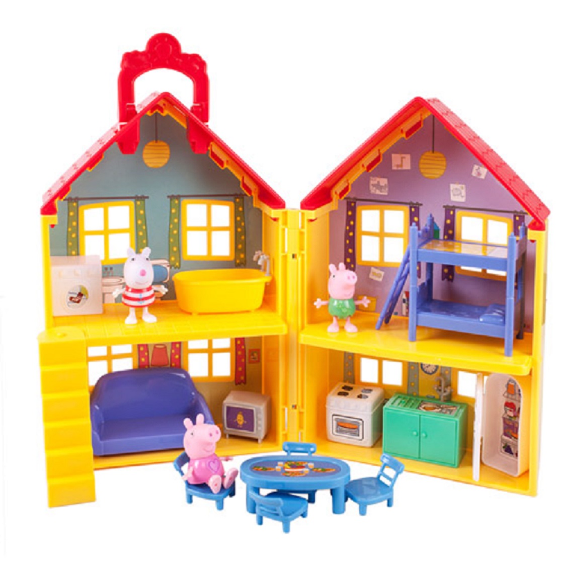 Peppa Pig Deluxe House Playset - image 1 of 6