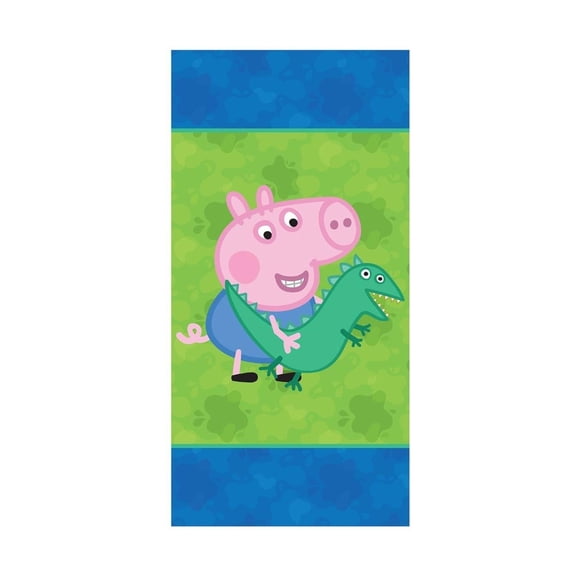 Peppa Pig Dinosaur Beach Towel