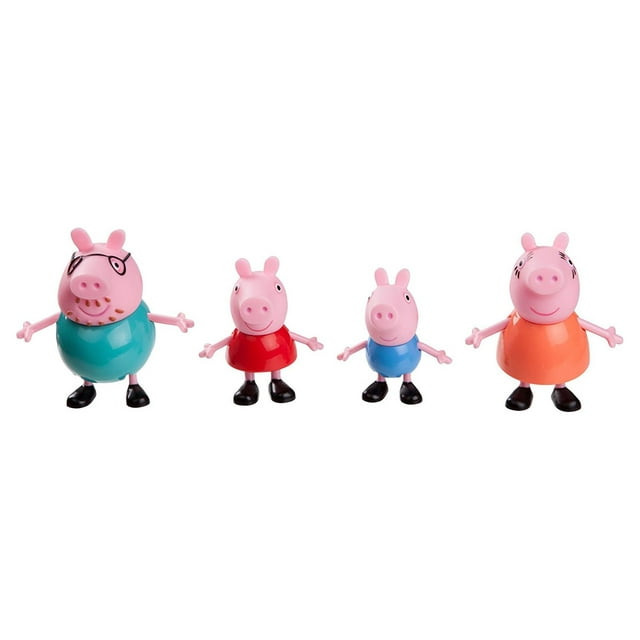 Peppa Pig Figure 4 pack, Family Pack
