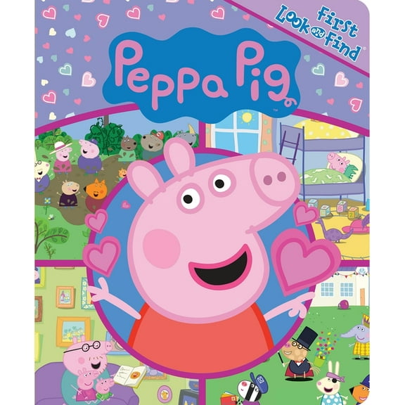 Peppa Pig: First Look and Find, (Board Book)
