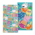 thumbnail image 1 of Peppa Pig Fruit Salad One In A Melon 2 pack Beach Towels, 30 x 60 inches, 1 of 6