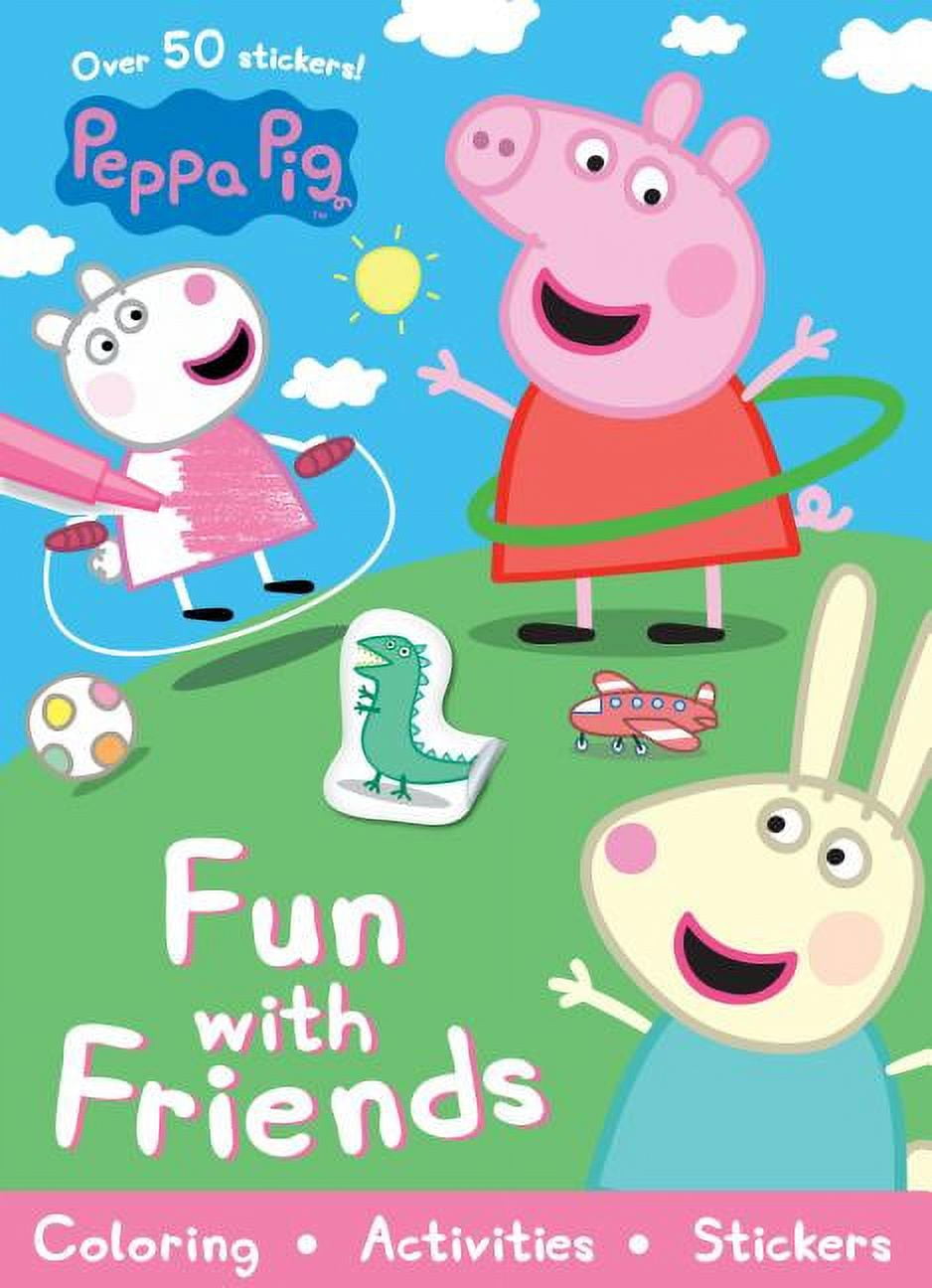 PARRAGON Peppa Pig Fun With Friends (sticker Scenes & Coloring Book)
