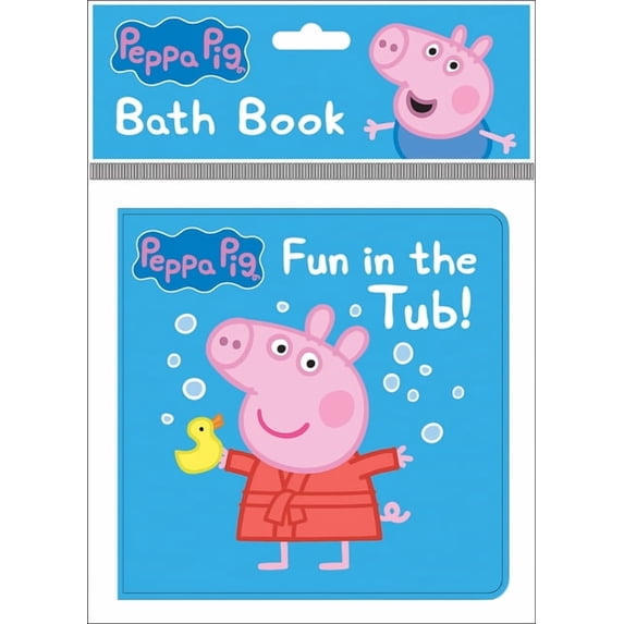 Peppa Pig: Fun in the Tub! Bath Book, (Paperback)
