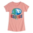 thumbnail image 1 of Peppa Pig - George Collegiate - Girls Toddler And Youth Fitted Short Sleeve Tee, 1 of 5