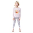 thumbnail image 1 of Peppa Pig Girl's Rainbow Character 2-Piece Tight-Fit Pajama Set for Kids Toddlers, 1 of 5