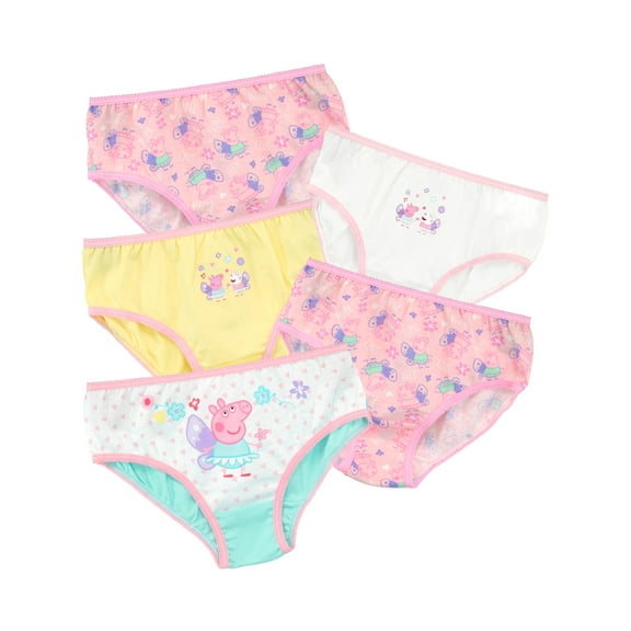 Peppa Pig Girls Underwear 5 Pack Sizes 18M-8