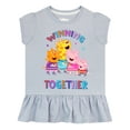 thumbnail image 1 of Peppa Pig Girls Winning Together T-Shirt Gray Sizes 2T-8, 1 of 2